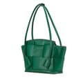 Pikkukuva 2 / 8: Pre-owned Bottega Veneta Small Calfskin Maxi Intrecciato Arco Satchel Green