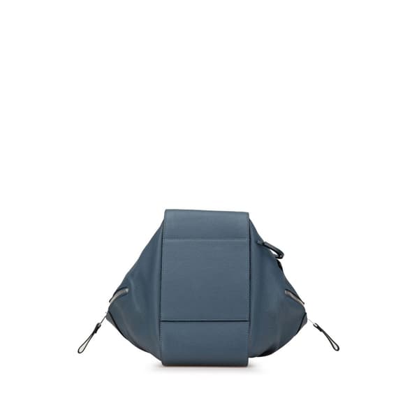 Pre-owned LOEWE Small Leather Hammock Bag Blue