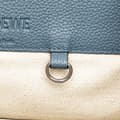 Miniatyrbild 7 av 10: Pre-owned LOEWE Small Leather Hammock Bag Blue