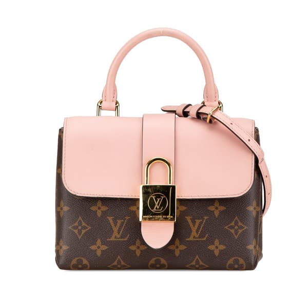 Pre-owned Louis Vuitton Monogram Locky BB Brown