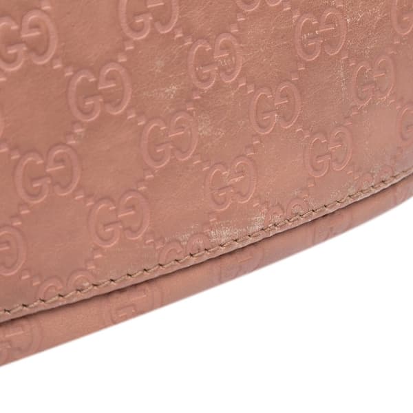 Pre-owned Gucci Guccissima Sukey Satchel Pink