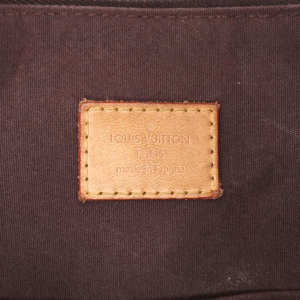 Pre-owned Louis Vuitton Monogram Vernis Alma GM Purple