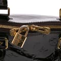 Miniatyrbild 7 av 10: Pre-owned Louis Vuitton Monogram Vernis Alma GM Purple