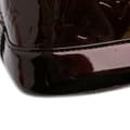 Miniatyrbild 9 av 10: Pre-owned Louis Vuitton Monogram Vernis Alma GM Purple