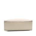Miniatyrbilde 3 av 10: Pre-owned Gucci Medium Calfskin Bamboo Daily Shopper Satchel White