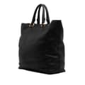 Miniatyrbilde 2 av 10: Pre-owned Prada Vitello Daino Open Convertible Tote Black