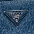 Miniatyrbilde 5 av 10: Pre-owned Prada Vitello Phenix Shopping Tote Blue