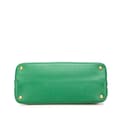 Miniatyrbilde 3 av 10: Pre-owned Prada Saffiano Cuir Dome Bag Green