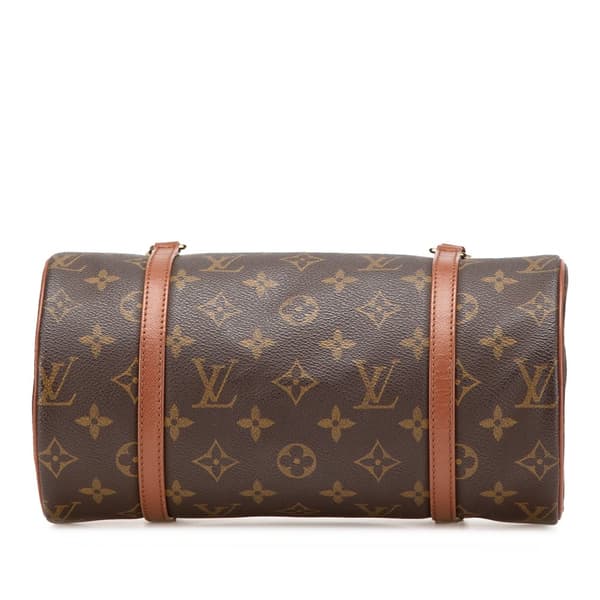 Pre-owned Louis Vuitton Monogram Papillon 26 Brown