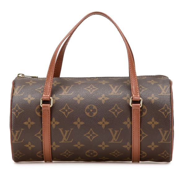 Pre-owned Louis Vuitton Monogram Papillon 26 Brown