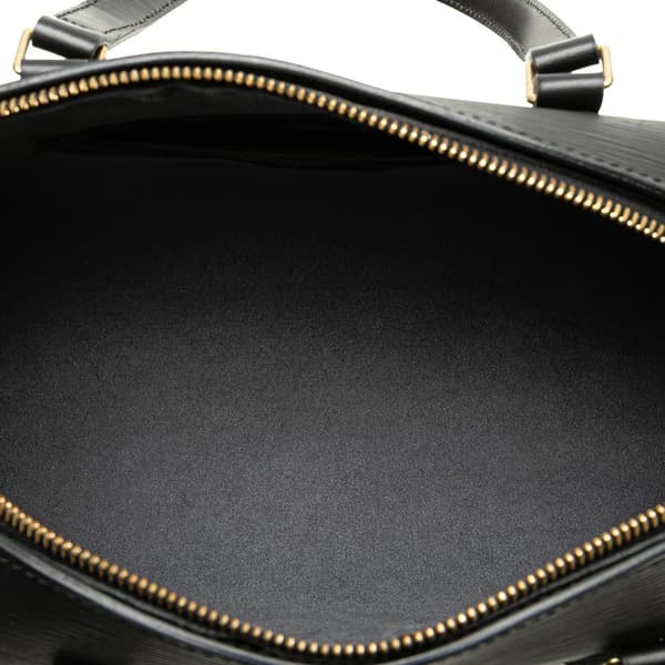 Pre-owned Louis Vuitton Epi Soufflot Black