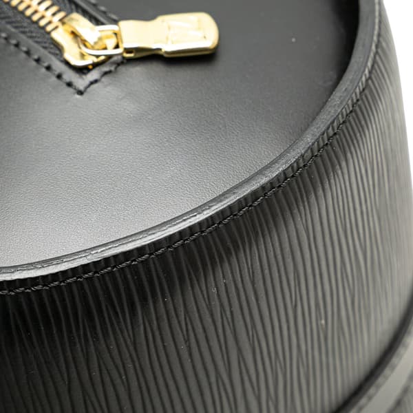 Pre-owned Louis Vuitton Epi Soufflot Black