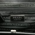 Miniatyrbilde 5 av 10: Pre-owned Prada Spazzolato Frame Handbag Black