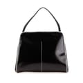 Miniatyrbilde 1 av 10: Pre-owned Prada Spazzolato Frame Handbag Black