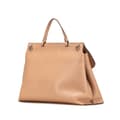 Pikkukuva 2 / 10: Pre-owned Gucci Large Leather Bamboo Daily Satchel Brown