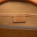 Miniatyrbillede 5 af 9: Pre-owned Celine Nano Tricolor Leather Luggage Tote Brown
