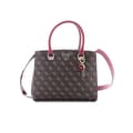 Miniatyrbild 1 av 5: GUESS Brun handväska för kvinnor - Noelle Girlfriend Satchel 214803