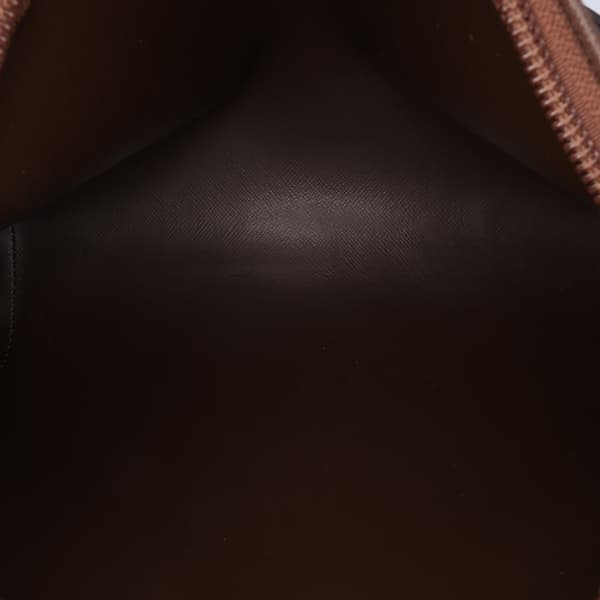 Pre-owned Burberry Vintage Check Canvas Satchel Brown