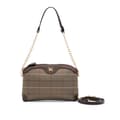 Miniatyrbild 8 av 8: Pre-owned Burberry Vintage Check Canvas Satchel Brown