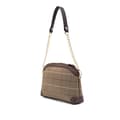 Miniatyrbild 2 av 8: Pre-owned Burberry Vintage Check Canvas Satchel Brown