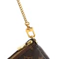 Miniatyrbilde 7 av 8: Pre-owned Louis Vuitton Monogram Mini Pochette Accessoires Brown