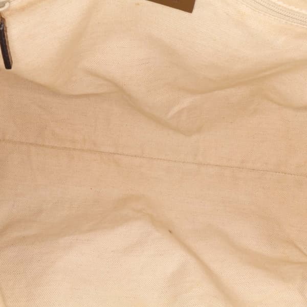 Pre-owned Gucci GG Canvas Sukey Satchel Brown