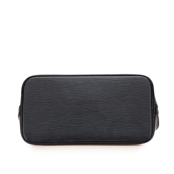 Pre-owned Louis Vuitton Epi Alma PM Black