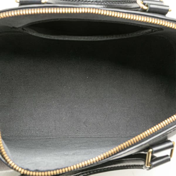 Pre-owned Louis Vuitton Epi Alma PM Black