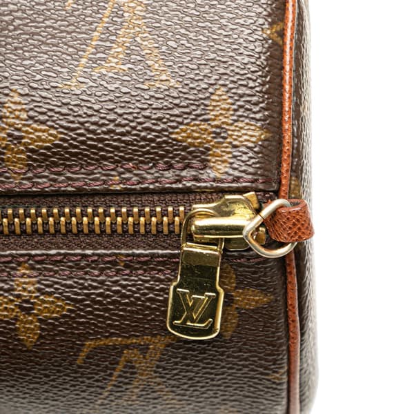 Pre-owned Louis Vuitton Monogram Papillon 30 Brown