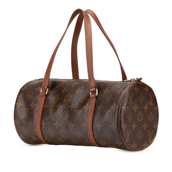 Pre-owned Louis Vuitton Monogram Papillon 30 Brown