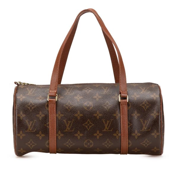 Pre-owned Louis Vuitton Monogram Papillon 30 Brown