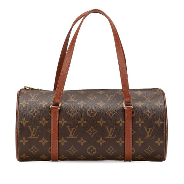 Pre-owned Louis Vuitton Monogram Papillon 30 Brown