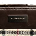 Miniatyrbilde 5 av 10: Pre-owned Burberry House Check Canvas Handbag Brown