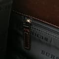 Miniatyrbilde 6 av 10: Pre-owned Burberry House Check Canvas Handbag Brown