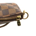 Miniatyrbild 7 av 10: Pre-owned Louis Vuitton Damier Ebene Mini Pochette Accessoires Brown