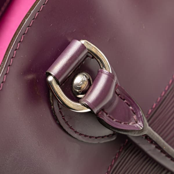 Pre-owned Louis Vuitton Epi Passy PM Purple