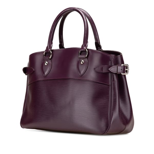Pre-owned Louis Vuitton Epi Passy PM Purple