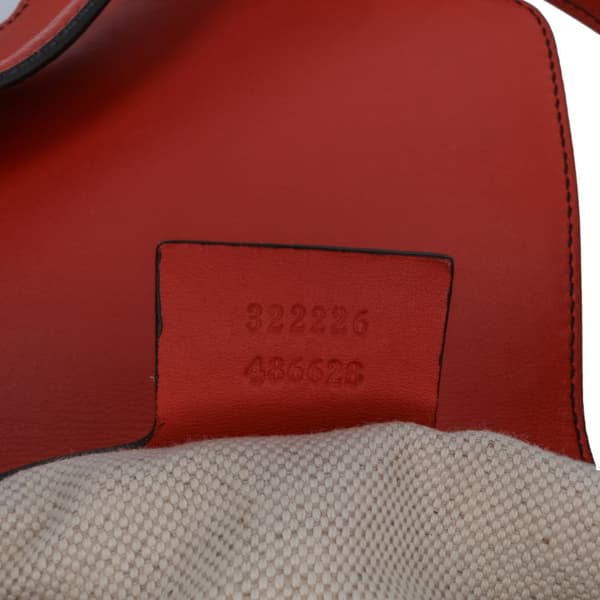 Pre-owned Gucci Medium Guccissima Emily Satchel Orange