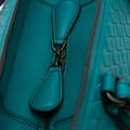 Miniatyrbillede 7 af 8: Pre-owned Bottega Veneta Nappa Intrecciato Monaco Bag Blue
