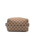 Miniatyrbillede 3 af 10: Pre-owned Gucci GG Canvas Handbag Brown
