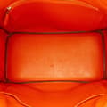 Miniatyrbild 4 av 10: Pre-owned Hermès Togo Birkin Retourne 35 Orange