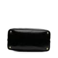 Miniatyrbilde 3 av 10: Pre-owned Prada Medium Saffiano Vernice Double Satchel Black