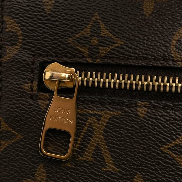 Pre-owned Louis Vuitton Monogram Pochette Metis Brown