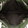 Miniatyrbilde 5 av 10: Pre-owned Prada Vitello Daino Open Convertible Tote Green