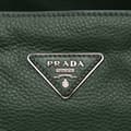 Miniatyrbilde 6 av 10: Pre-owned Prada Vitello Daino Open Convertible Tote Green