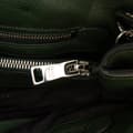 Miniatyrbilde 8 av 10: Pre-owned Prada Vitello Daino Open Convertible Tote Green