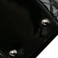 Miniatyrbild 8 av 10: Pre-owned Dior Large Patent Cannage Lady Dior Black