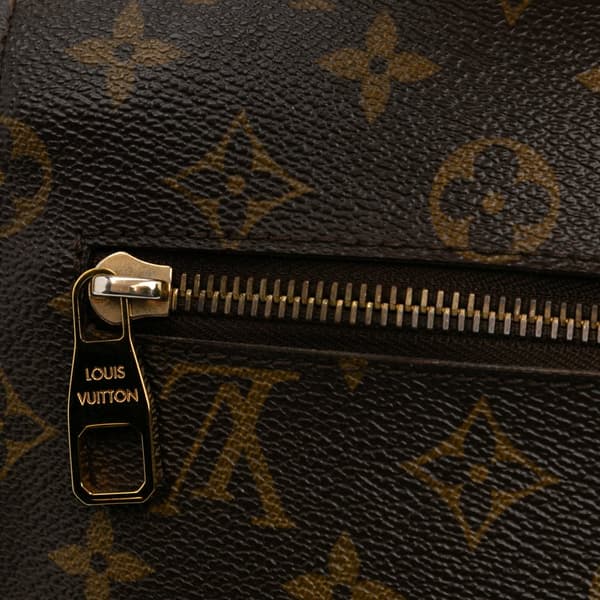Pre-owned Louis Vuitton Monogram Pochette Metis Brown