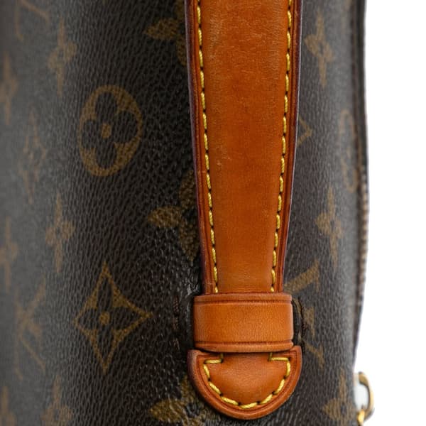 Pre-owned Louis Vuitton Monogram Pochette Metis Brown
