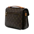 Miniatyrbillede 2 af 10: Pre-owned Louis Vuitton Monogram Pochette Metis Brown